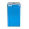 Alpine Industries Square Recycling Bin, 29 Gallons, Blue Can, Mixed Opening Lid, for Mixed ALP4450-KIT-BLU-M-MIX - alternate 1